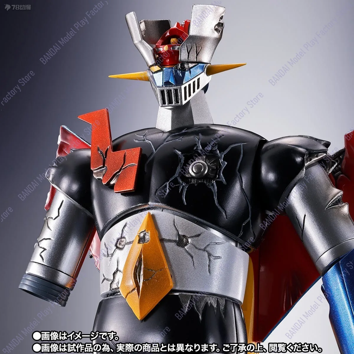 Фото Оригинальная фигурка Bandai SOUL OF CHOGOKIN GX-105D MAZINGER Z -KAKUMEI SHINKA- (поврежденная версия) Коллекционная фигурка аниме-персонажа, модель игрушки, подарок №2