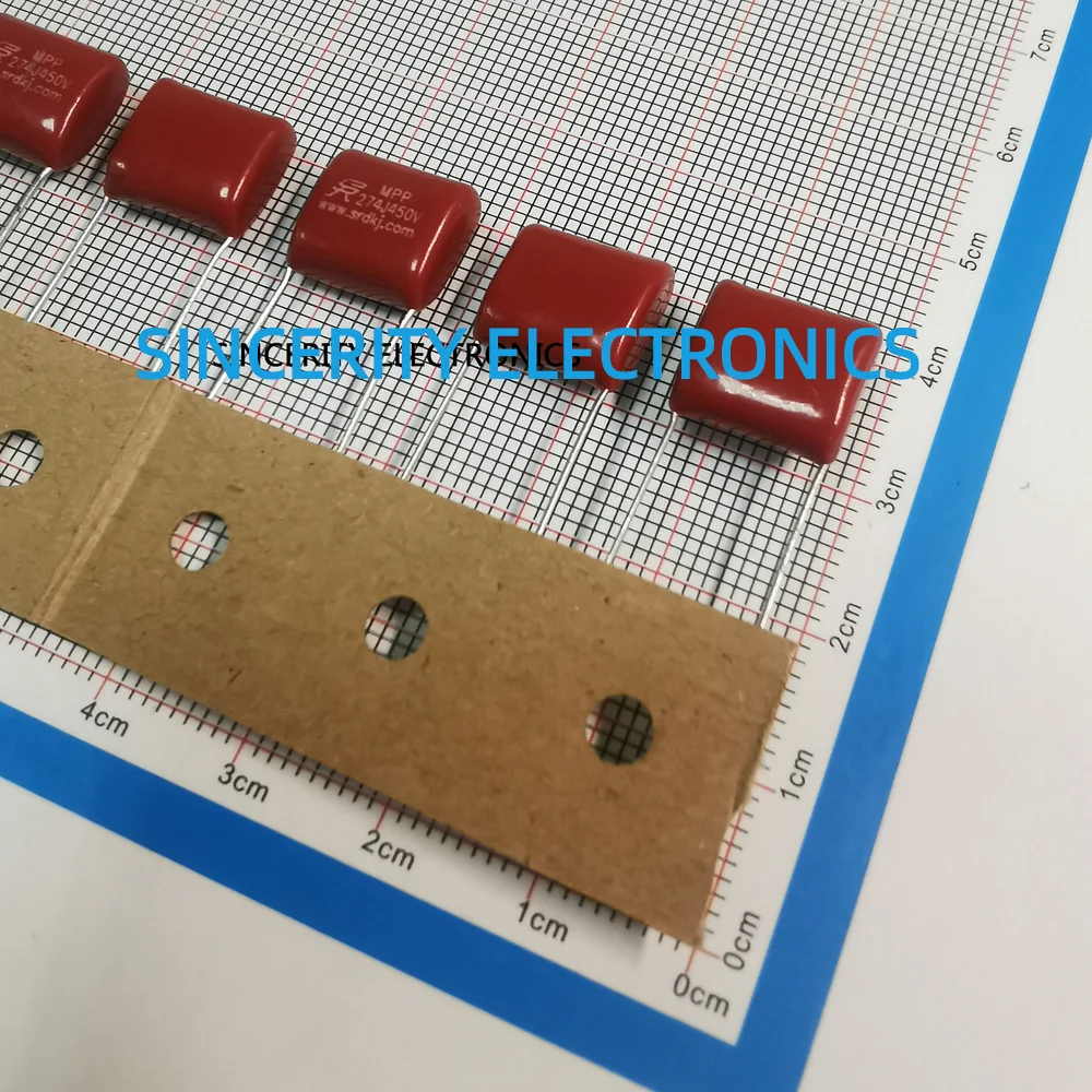 

10 шт./лот CBB21 274J450V 0.27uF450V 270nF450V шаг 10 мм Металлизированный Полипропиленовый пленочный конденсатор производителя ленточного типа