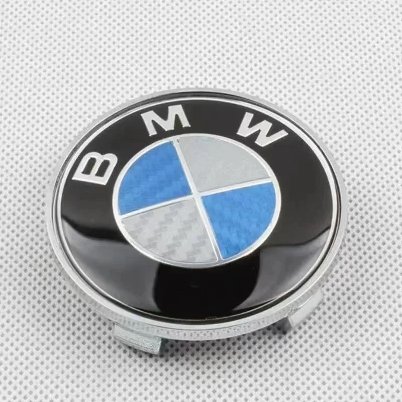 Колпачки на колеса для BMW E36 E39 E46 E60 E90 F01 F10 F30 G01 G20 G21 G30 G11 G15 X5 X3 4 шт. 68 мм