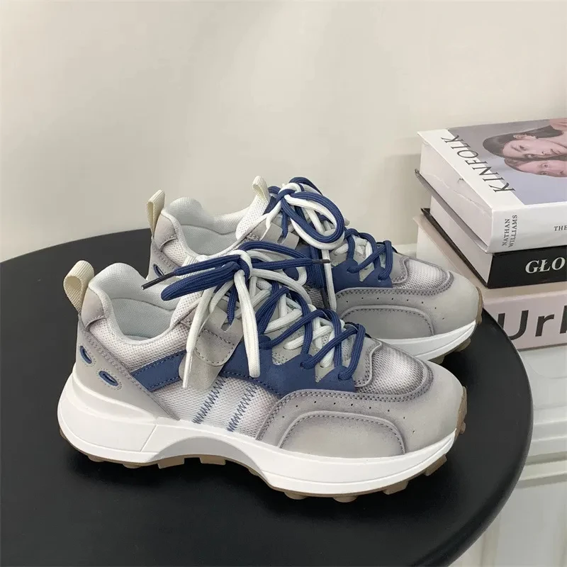 Summer new breathable women's sports shoes, fashionable and versatile casual running shoes, women's tennis shoes