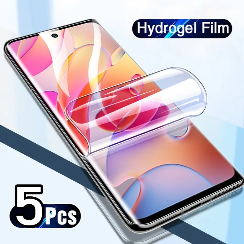 

5PCS Hydrogel Film For OnePlus 11 10T 9RT 10R 10 Pro Screen Protector For One Plus ACE Pro 8 T 7T 6 Nord 2T CE2 Lite 5G Gel Film