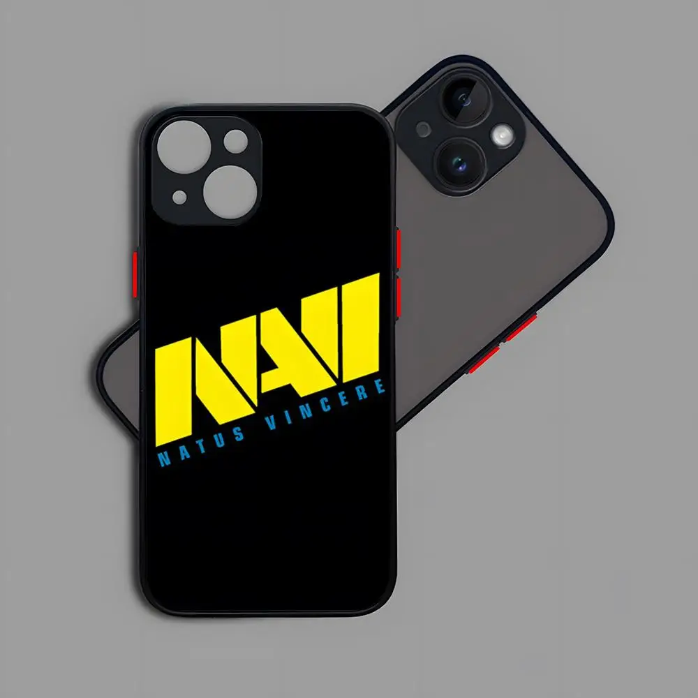 Чехол для телефона Natus Vincere Navi матовый прозрачный 16 15 IPhone 12 11 13 14 Pro Max 8 Plus задняя