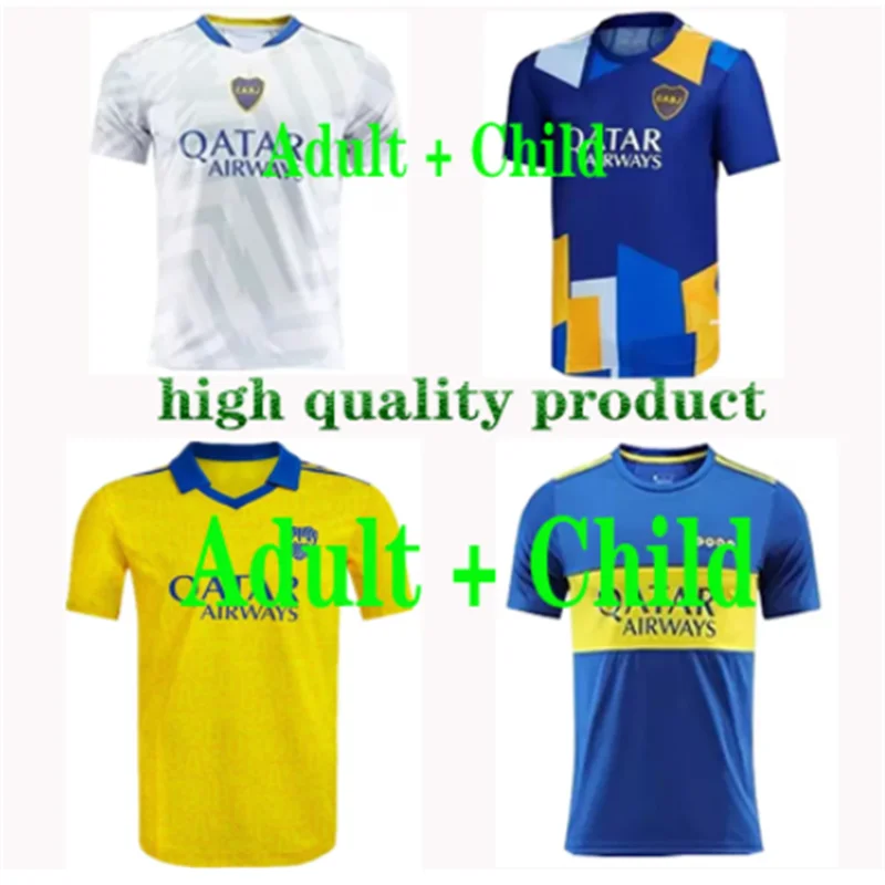 

Коллекция 2021 года, 2022, Футбольная Майка Бока дома и на третьем расстоянии, футболка MARADONA, Павон, VAQUEZ для детей и взрослых, комплект футбольной...