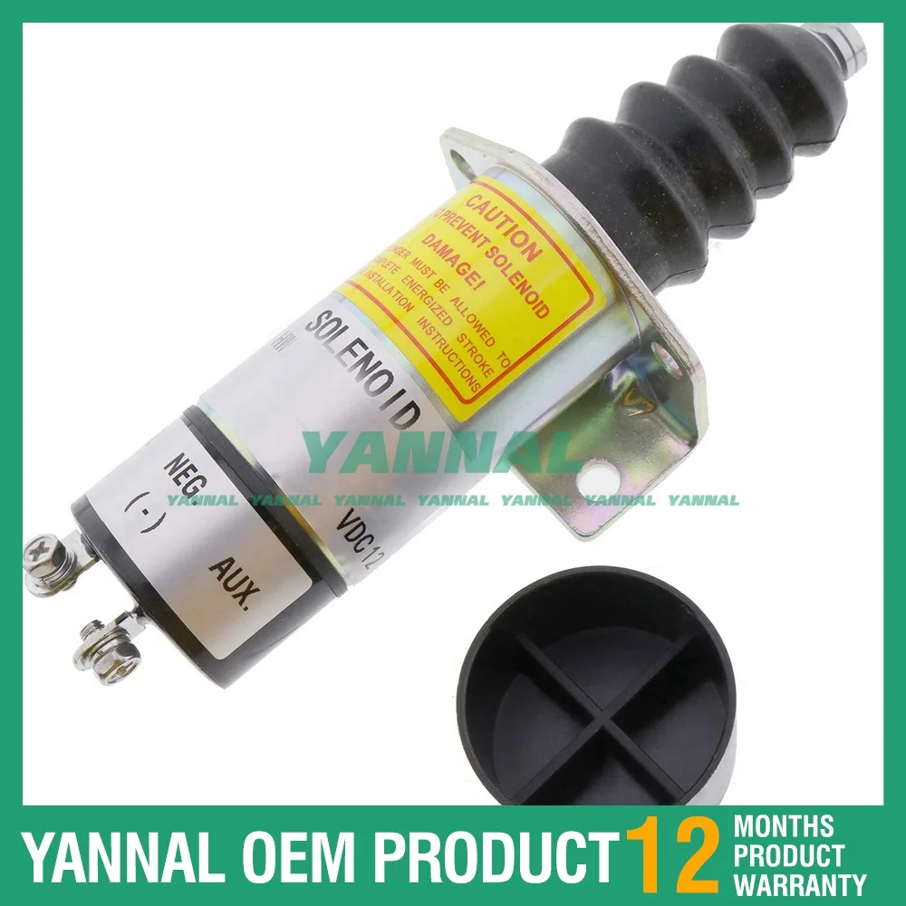 

Long Time Aftersale Service 12V Shutoff Solenoid Valve 1500-2047 1502-12C6U1B2S1 For Woodward