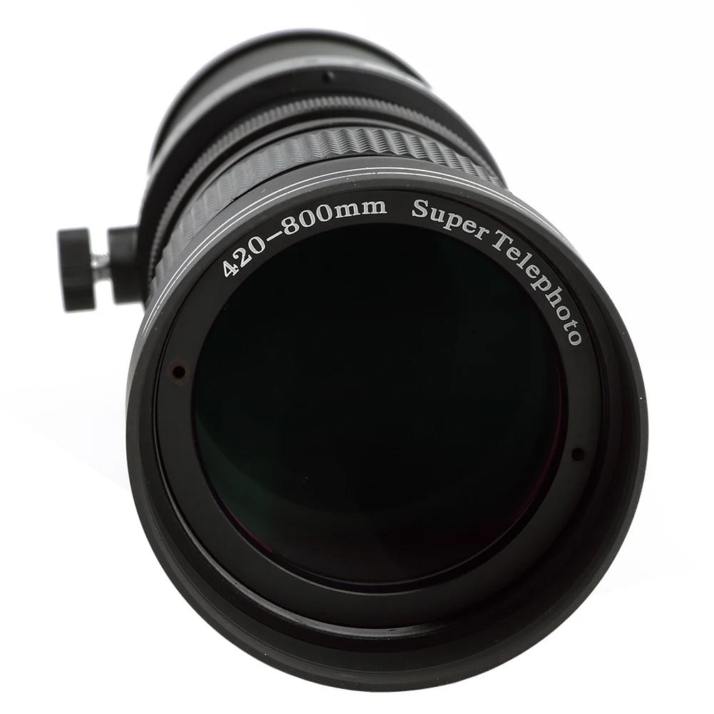 Lightdow 420-800mm F/8.3-16 Super Telephoto Lens Manual Zoom Lens +T2 Adaper Ring for Canon  Nikon Sony Pentax FUJI Film Cameras enlarge