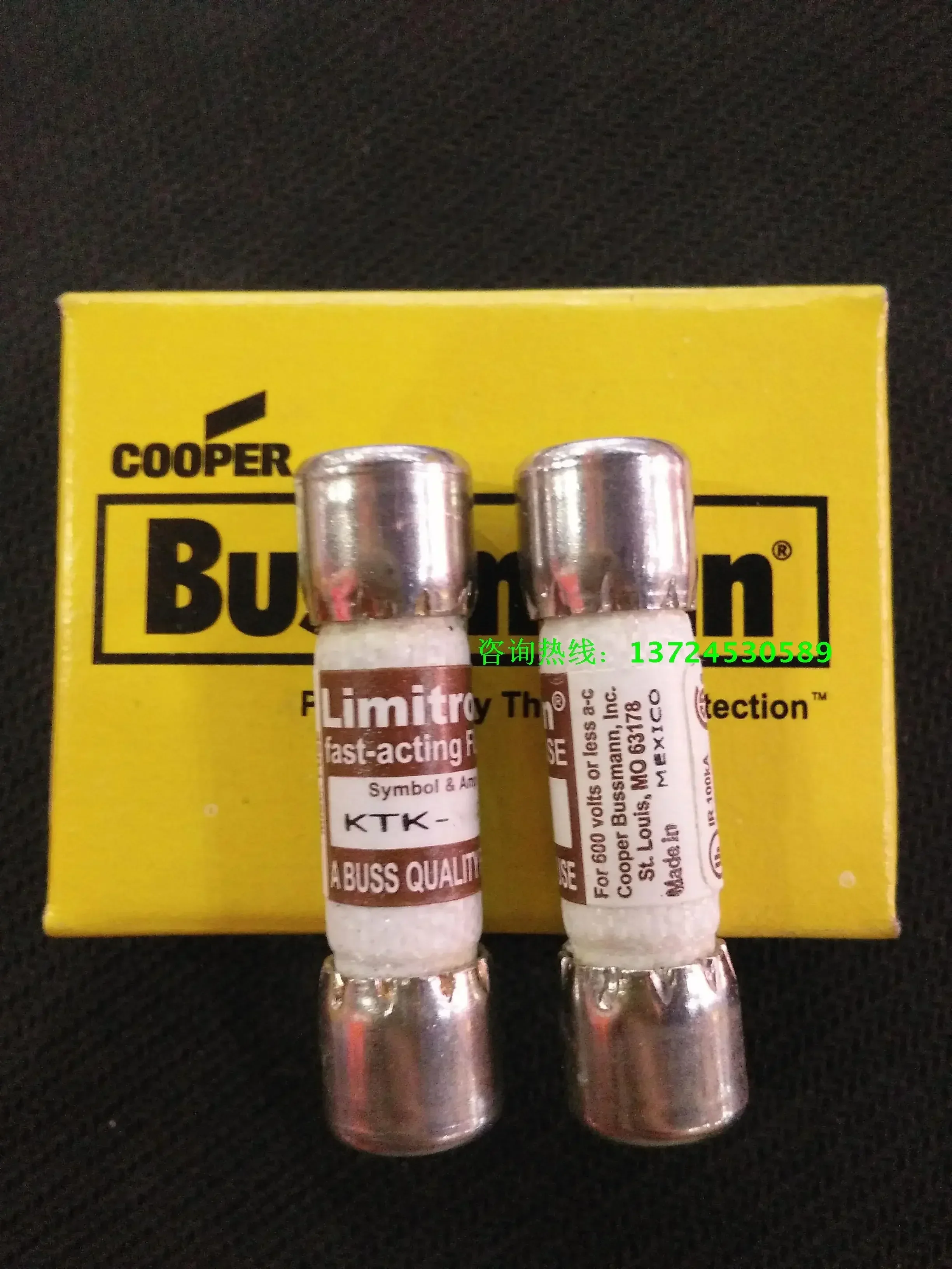 10 шт. KTK-3-7-8-9-12-15-20-25-30-5 Быстрый предохранитель 600 В
