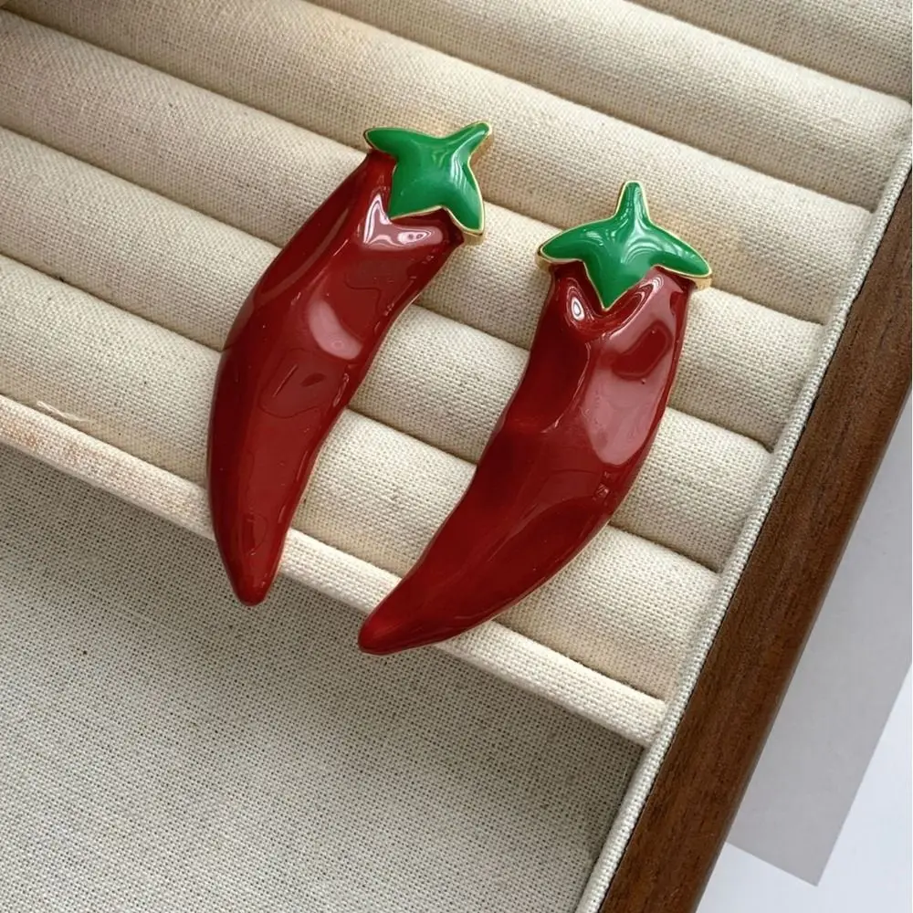 Ожерелье в стиле ретро ювелирные изделия с красным перцем регулируемое кольцо на