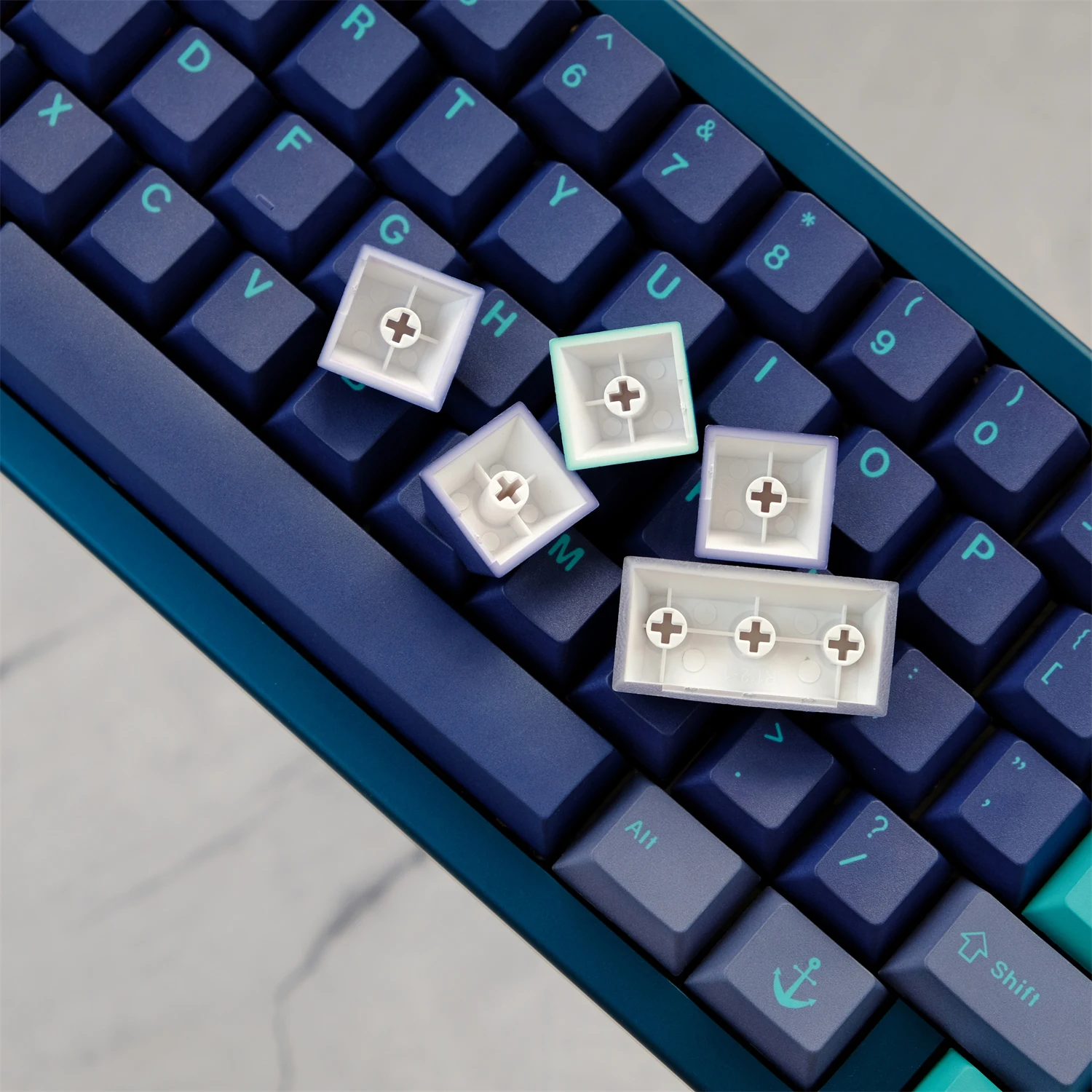 Колпачки для клавиш PBT GMK с молотковой головкой колпачки сублимационной печатью в