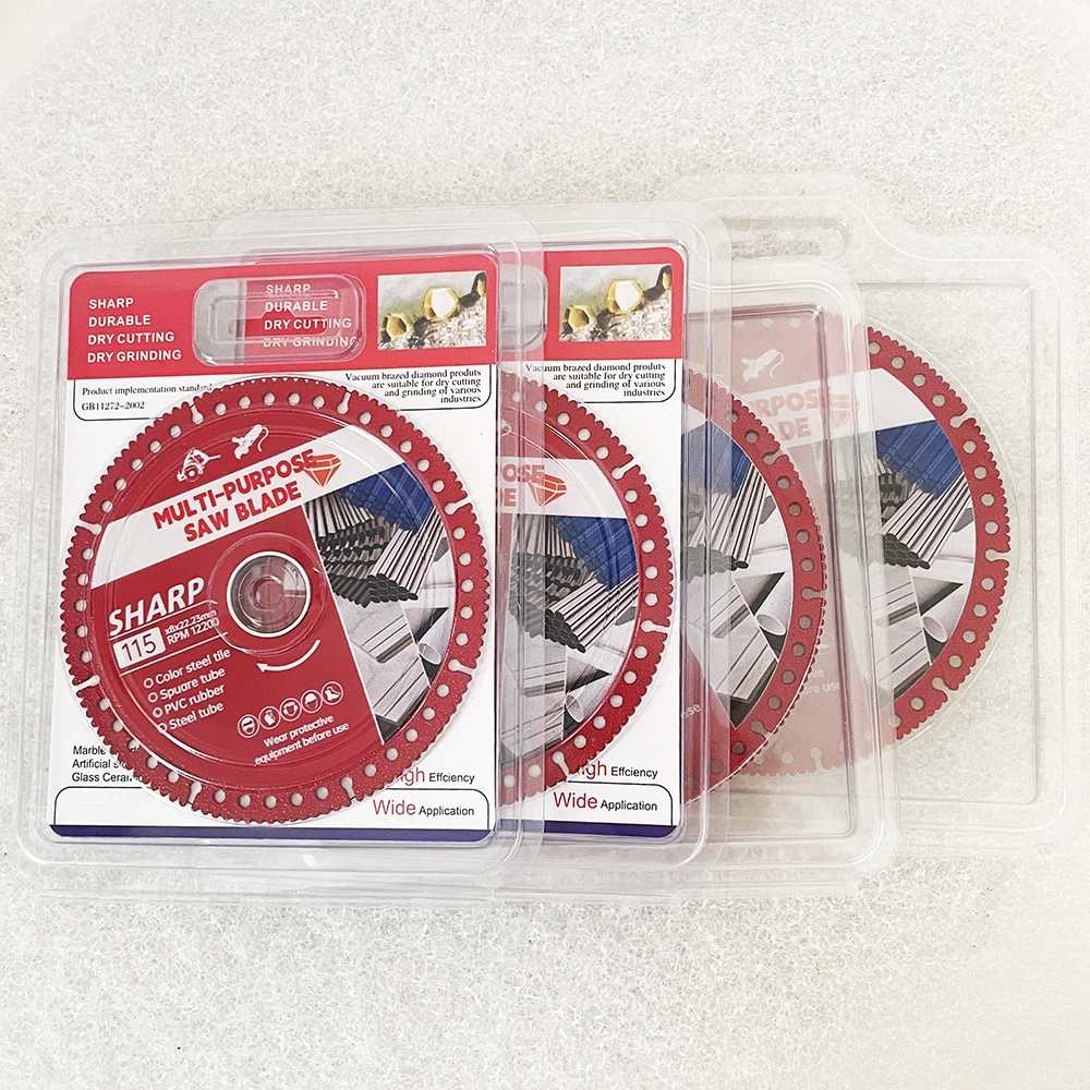 100/110/115 мм универсальное пильное полотно алмазный отрезной диск для резки цветной