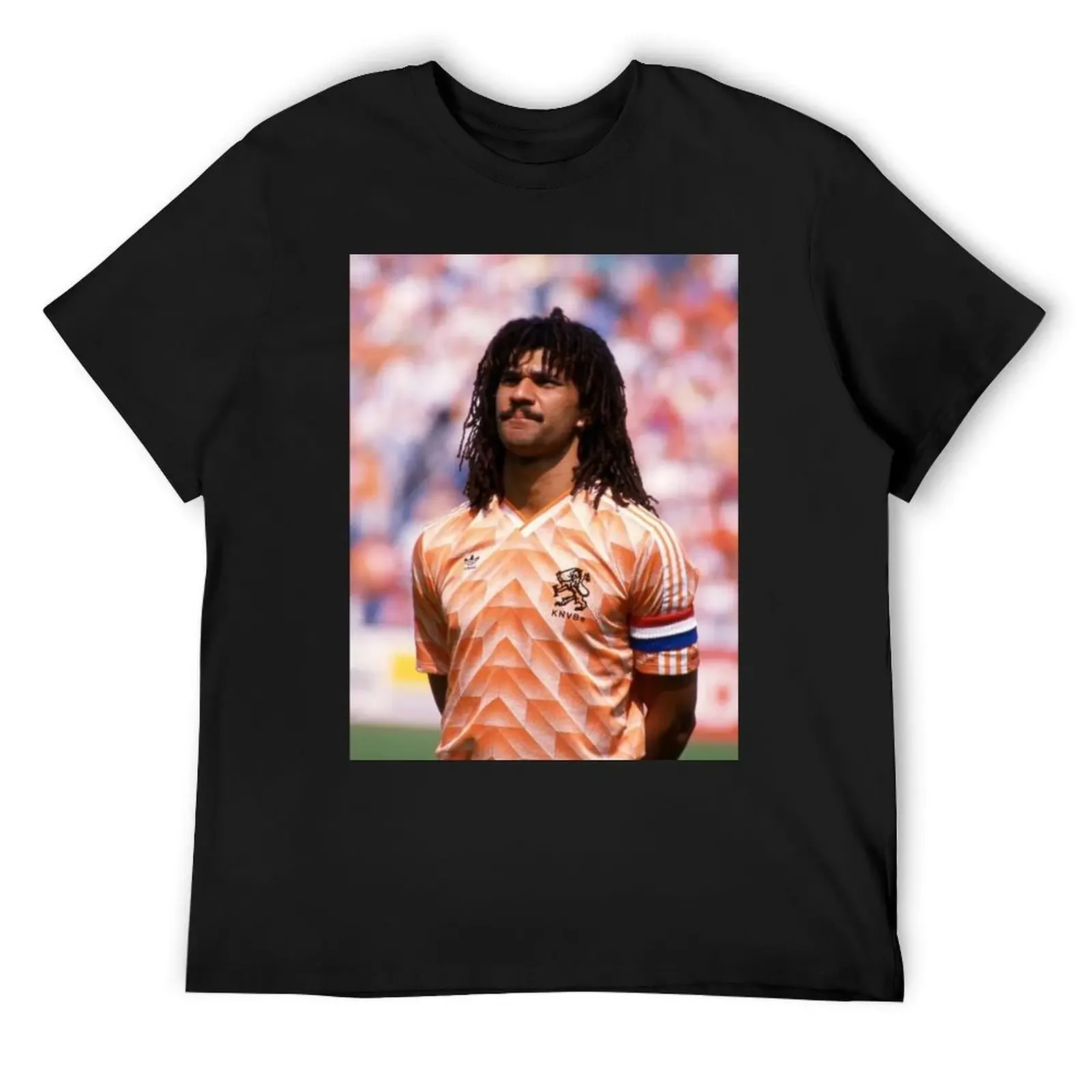 Футболка Ruud Gullit винтажные футболки футболка с рисунком аниме для мужчин хлопок