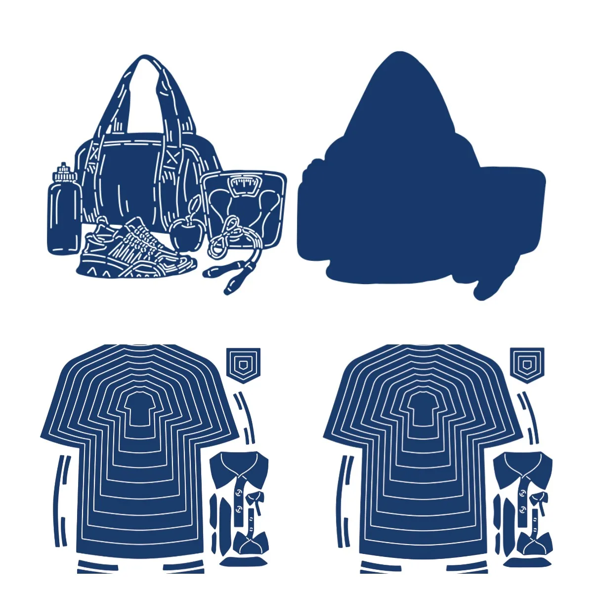 

Одежда, рюкзак, серия, металлическая высечка, искусственное украшение, тиснение, шаблон «сделай сам», поздравительная открытка ручной работ...