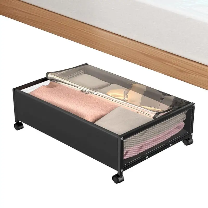 

Underbed Storage Bag Organizer Under Bed Shoe Storage Organizer Drawer With Wheel Shoe Organizer Drawer Containers With Wheel