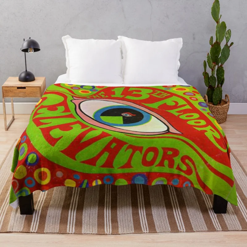 The 13th Floor Elevators - The Psychedelic Sounds Of The 13th Floor Elevators Throw Blanket Sofa Blanket