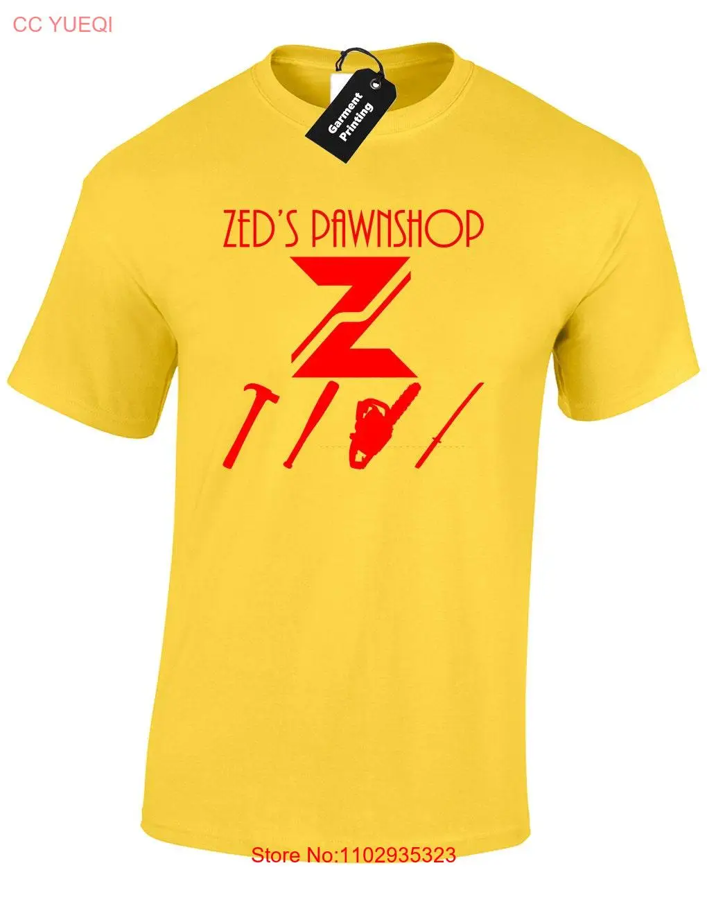 Zeds pawn shop мужская футболка фильм Марселлус буч губ Чоппер подарок Забавный крутой