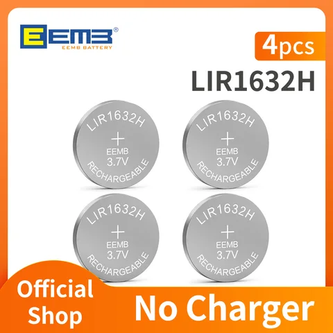 Аккумулятор EEMB LIR1632H 35 мАч 4 штуки
