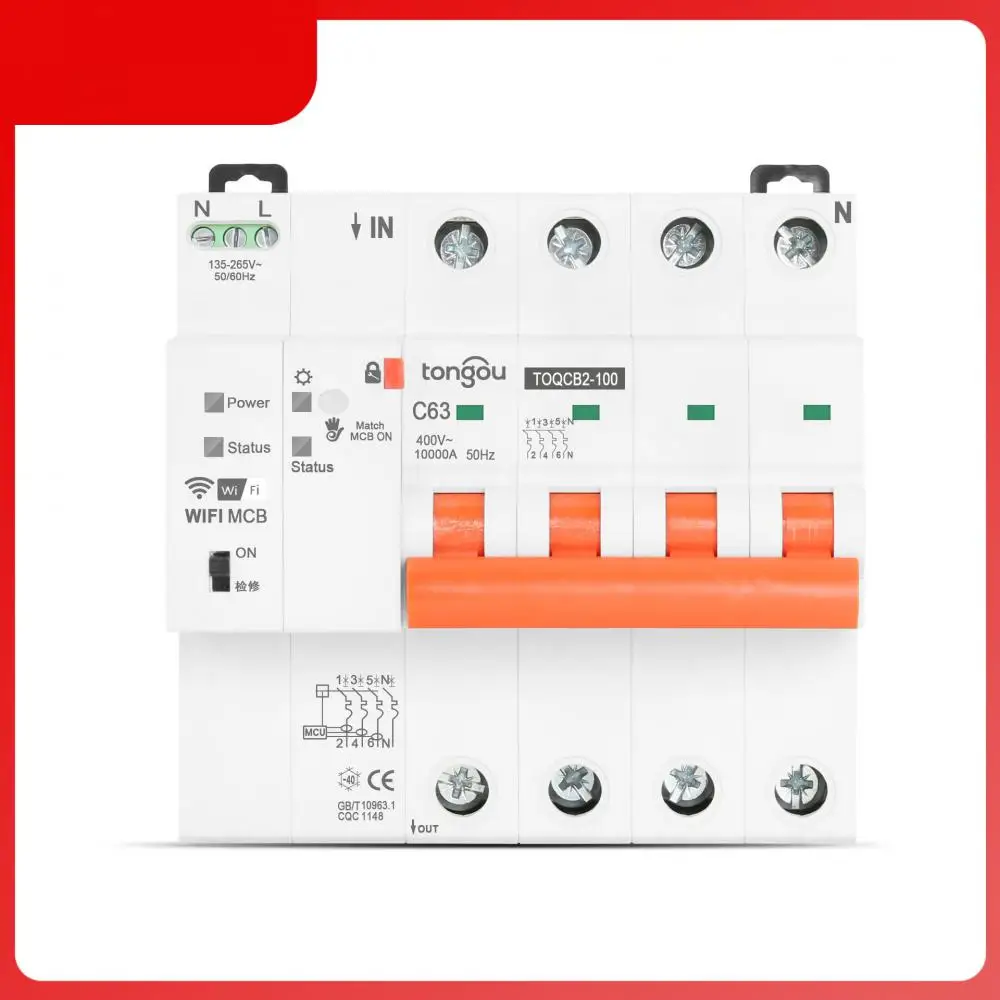 

Smart Life Automatic Mcb Timer Measurement Circuit Breaker 63a Remote Control Metering Switch Work With Alexa Google Home Ifttt