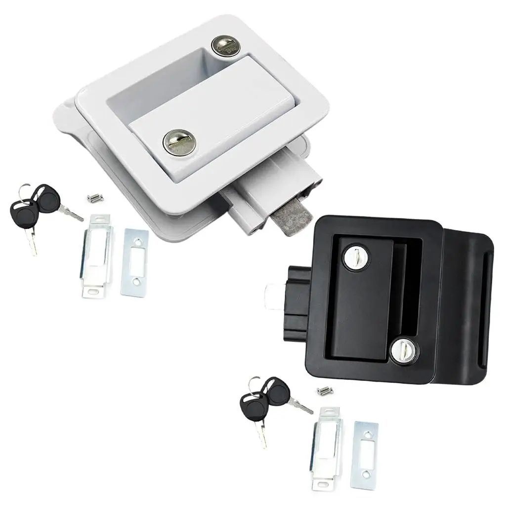 

Entry Door Lock Latch Handle Knob for Camper Horse Trailer Hauler