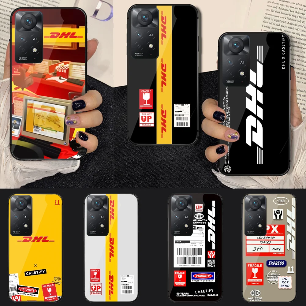 

Express DHL Fast Tempered Glass Phone Case Cover For Xiaomi Redmi Note 7 8 9 10 11 12 S Pro Plus 5G 9C 10C K60