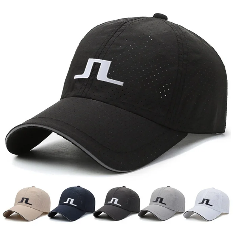 

New Golf Cap, Men's and Women's Baseball Cap, Perforated Cap, Light and Thin Outdoor Cap, JL Cap