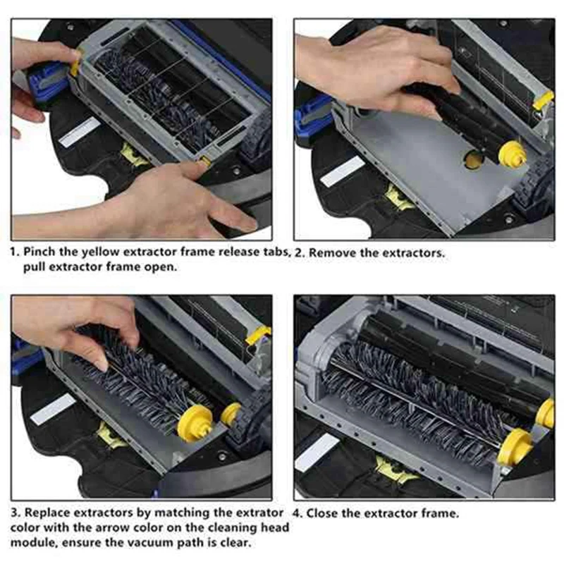 Щетчатый фильтр для IRobot Roomba 600 610 620 625 630 650 660 680 690 28 шт. | Пылесосы