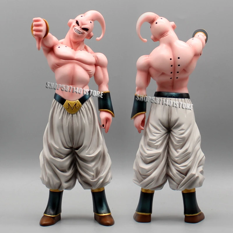 

29cm Anime Dragon Ball Z Figure FC GK Look Down Upon Majin Buu Action Figures PVC Model Toys Statue Ornaments Dolls Gifts