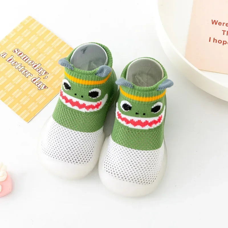 Нескользящие сетчатые носки с защитой от комаров детская обувь