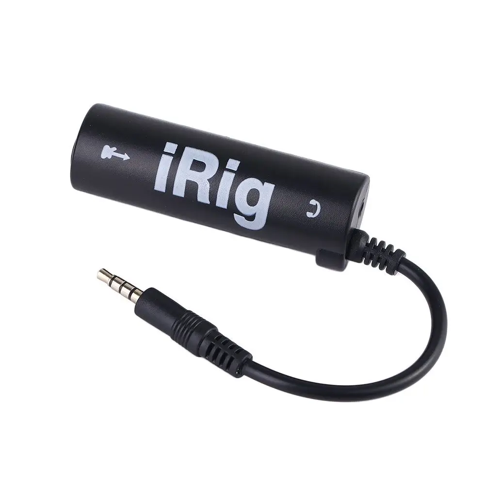 

Guitar Interface I-Rig Converter, Replacement Guitar for Phone, Audio Interface Guitar Tuner, Guitar Line, IRIG Converter