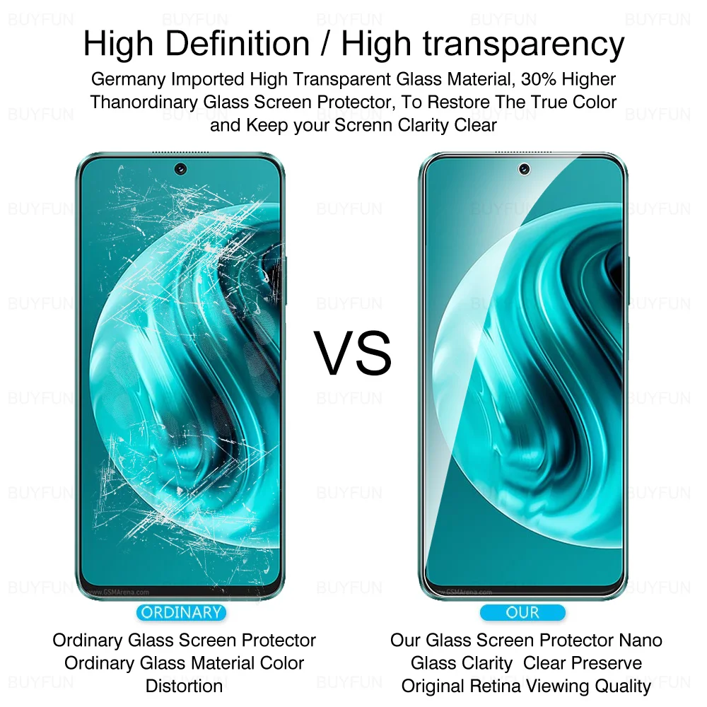 6 в 1 Защитная пленка для экрана камеры Huawei Nova 12i закаленное стекло Huawey Nova12 SE 12 s Nova12i