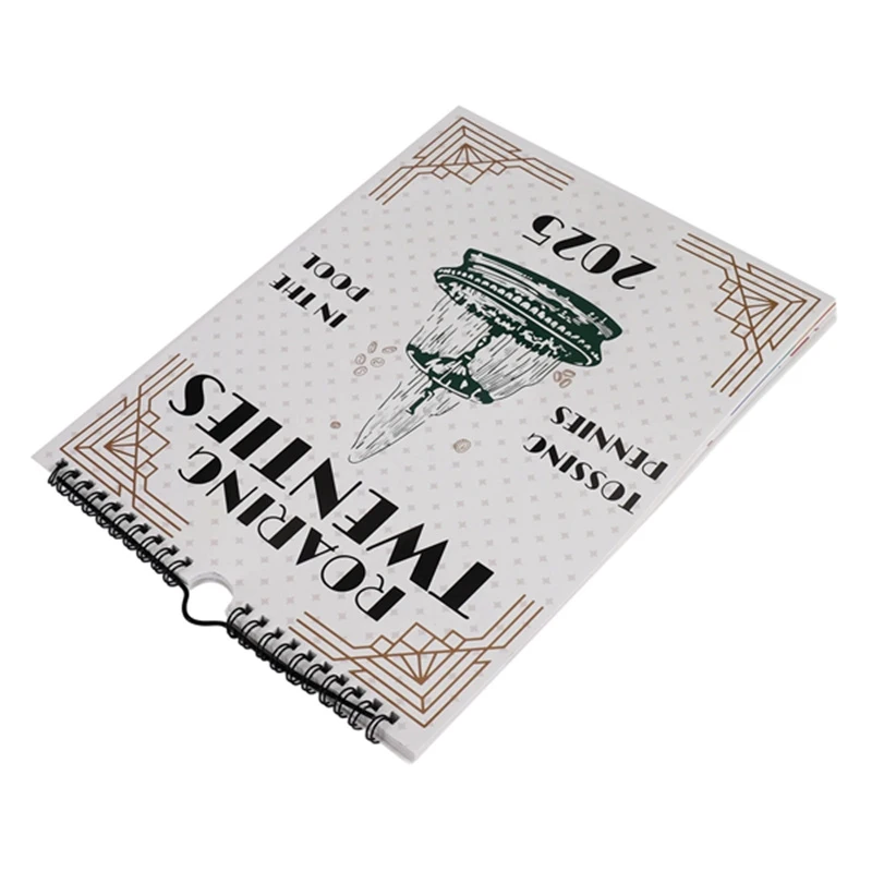 Настольный Календарь На 2025 Год С Плавающим Праздничным Декором 1920-х Годов В