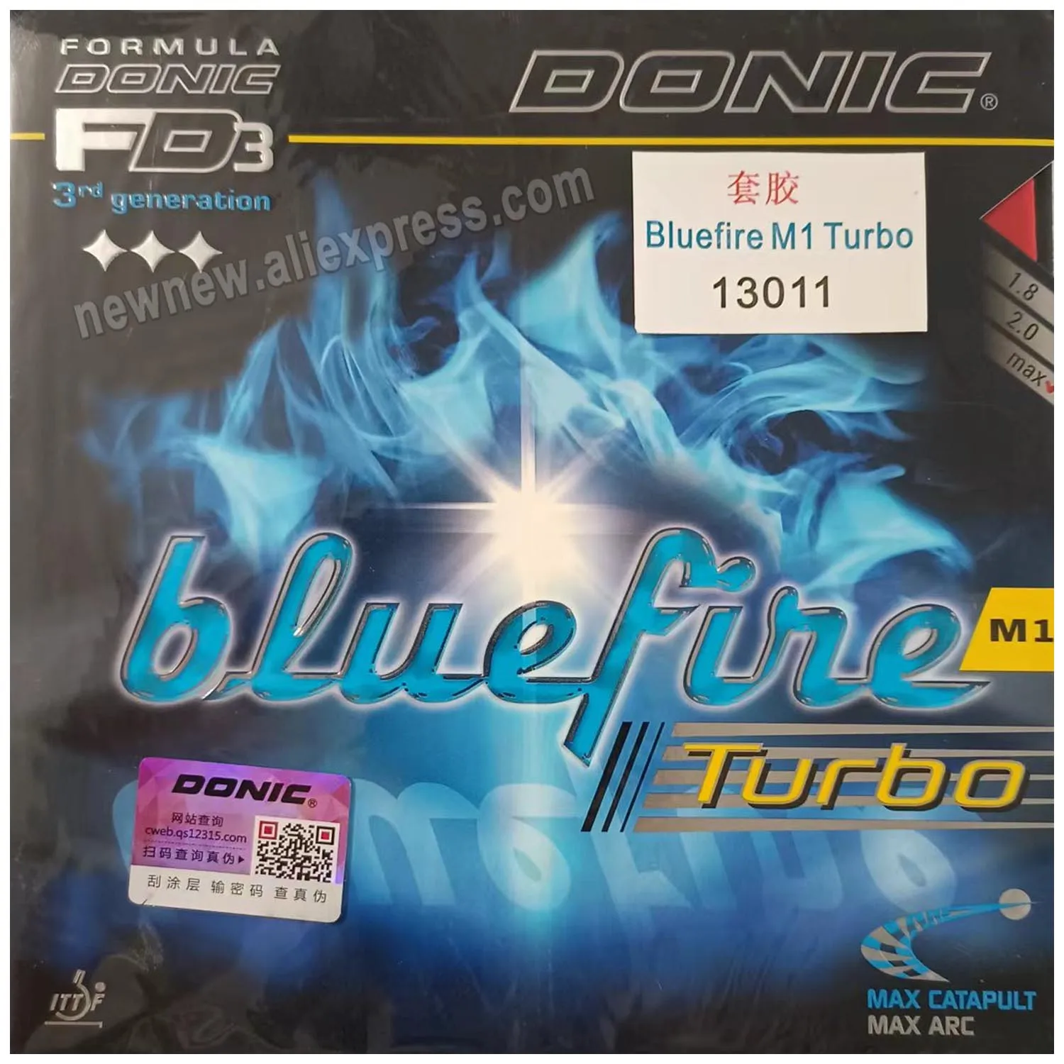 Original Donic Bluefire M1 Turbo 13011 table tennis rubber table tennis racket racquet sports