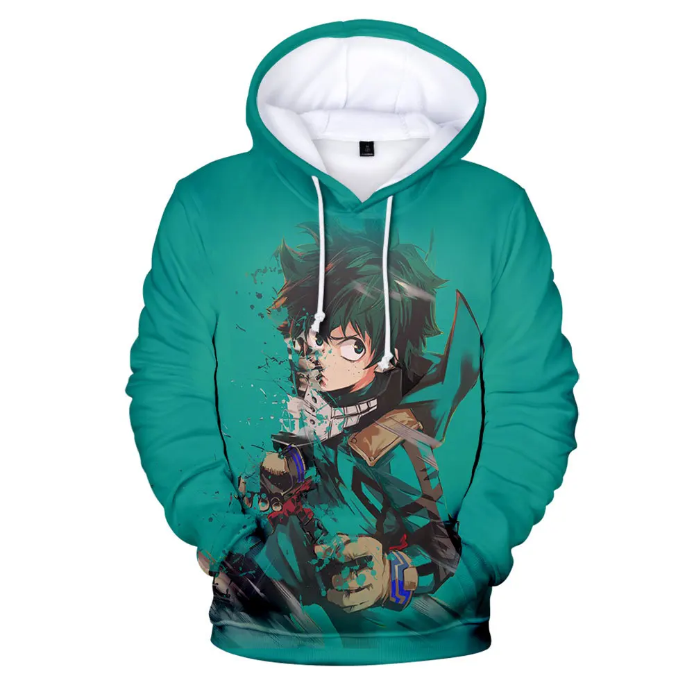 

My Hero Academia 3D Print Women/Men Hoodies Sweatshirts Izuku Midoriya All Might Shouto Todoroki Deku Himiko Toga Cosplay Jacket