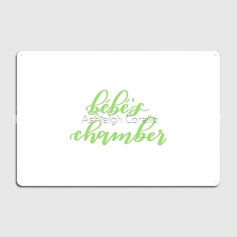 Плакат с камерой Schitt’S Creek Bebe металлическая табличка настенная пещера украшение