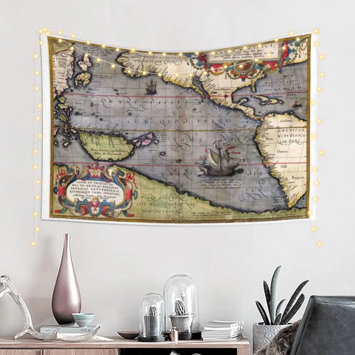 Гобелен Maris Pacifici Ortelius