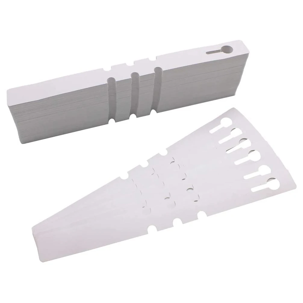 

400 Pcs Plastic Plant Labels Wrap Around Tree Tags, Adjustable Nursery Garden Labels Plant Tags with Large Writing Surface