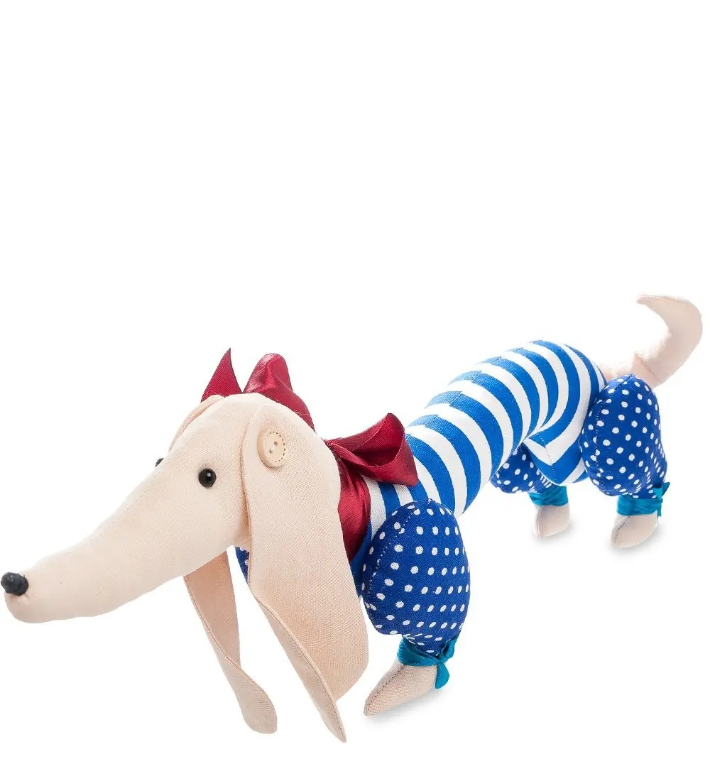 Игрушка лоскутная &quotТакса&quot