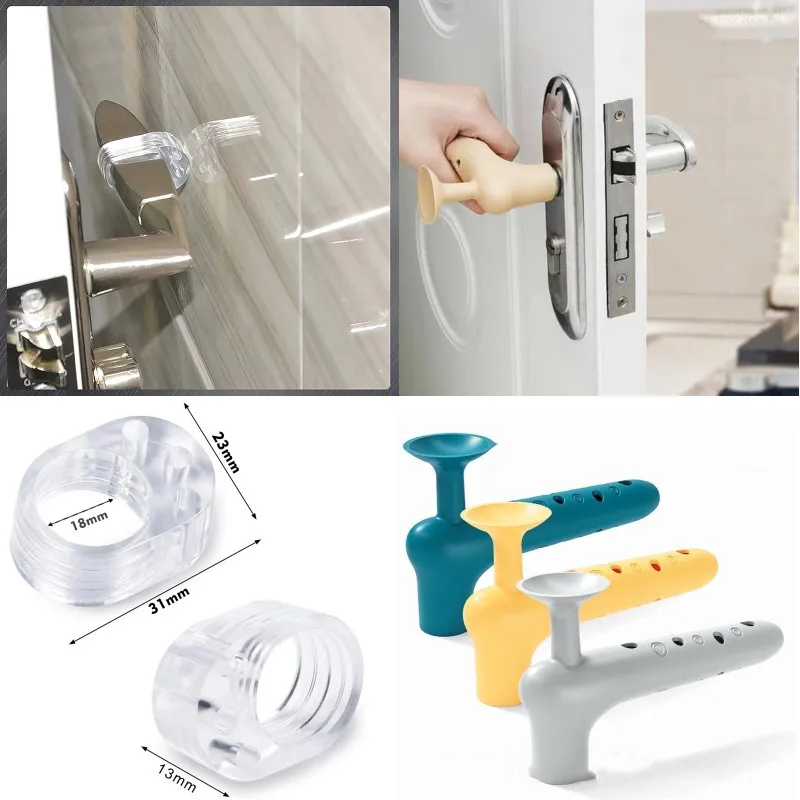 

3 шт., силиконовая насадка на дверь для защиты от столкновений