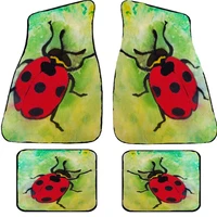 lady bug art car mats from my original art design
