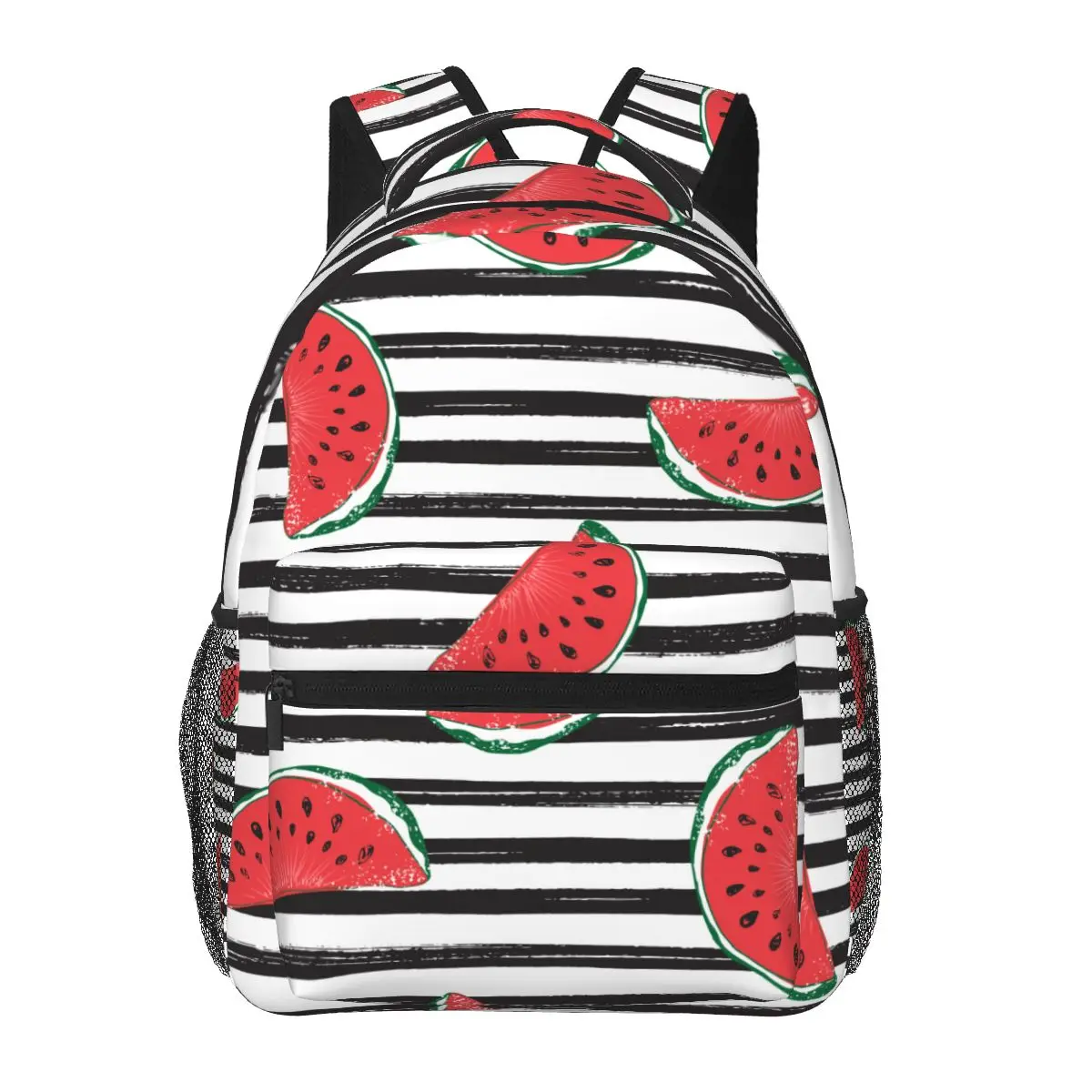 

2023 Fashion Backpack Water Melon With Stripe Travel Backpack for Teenager Girl Boys School Bag Mochilas