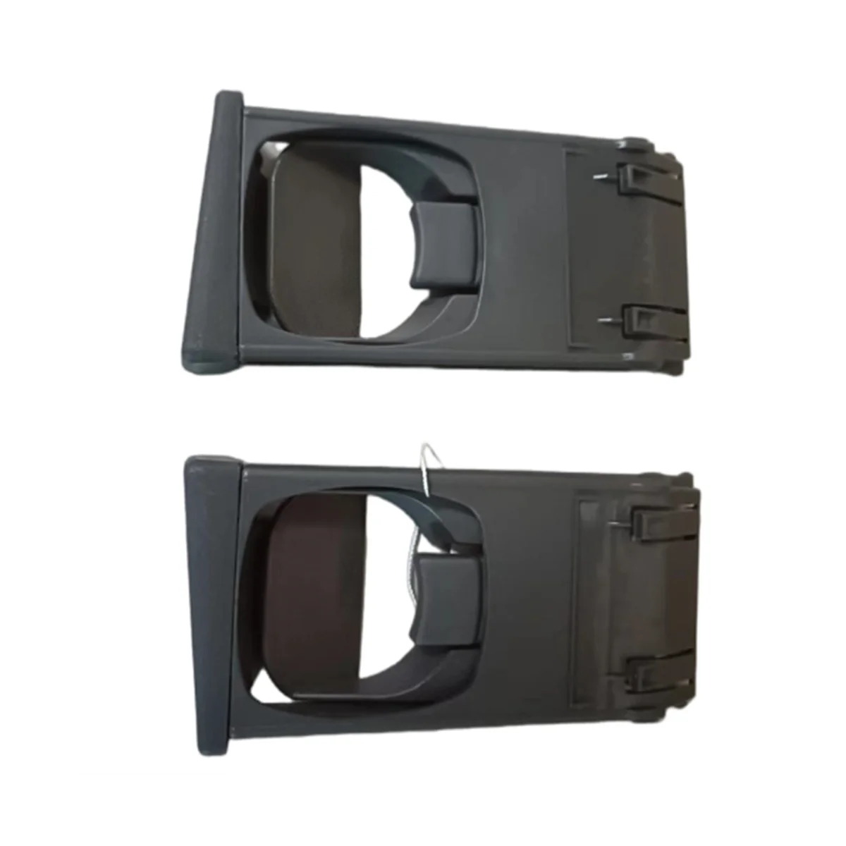 

Car Left/Right Dashboard Cup Holder Assembly Tray 55604-0K010-BO for Toyota Hilux 2005-2014 Overseas Edition 2Pcs