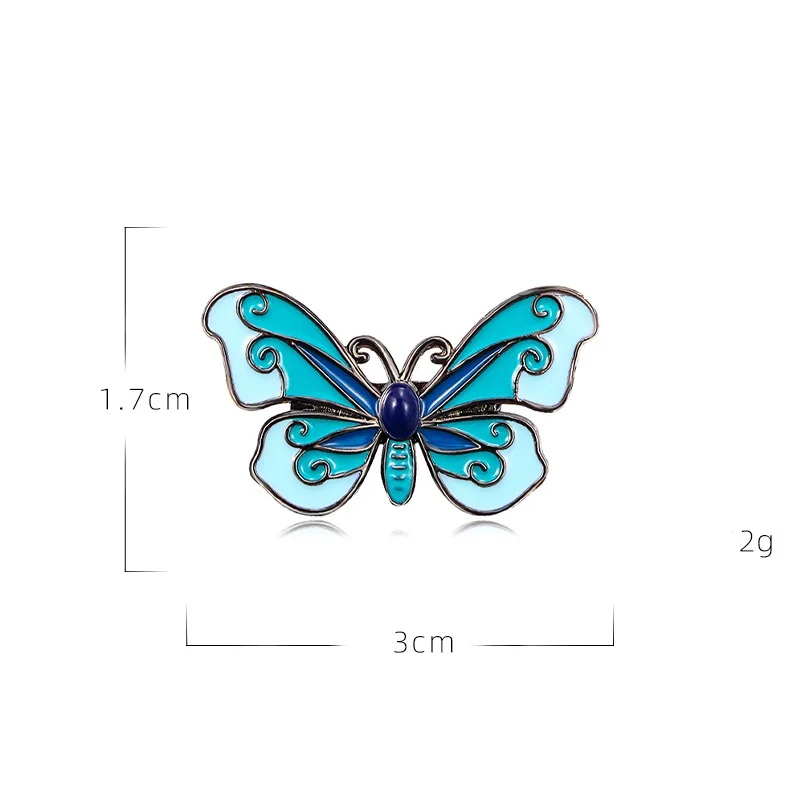 Довольно красочные булавки на тему бабочки розовые синие фиолетовые зеленые