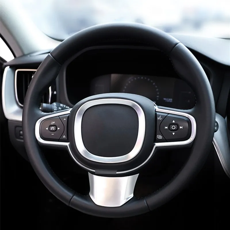 Декоративная наклейка на рамку рулевого колеса центральной консоли для Volvo S90 XC60