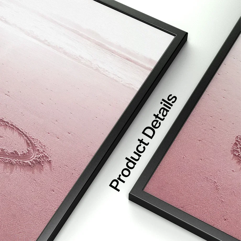 Розовое пляжное модное платье для девочек духи настенная живопись на холсте