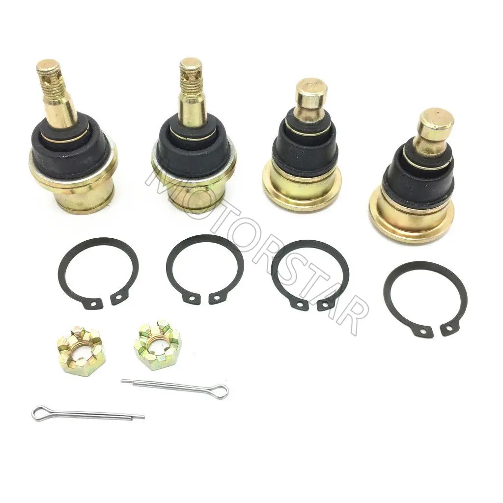 

4-х комплектов шаровых шарниров на конце рулевой тяги для HISUN 500CC 700CC HS500 HS700 ATV QUAD Scew, гайки, штифт и круг