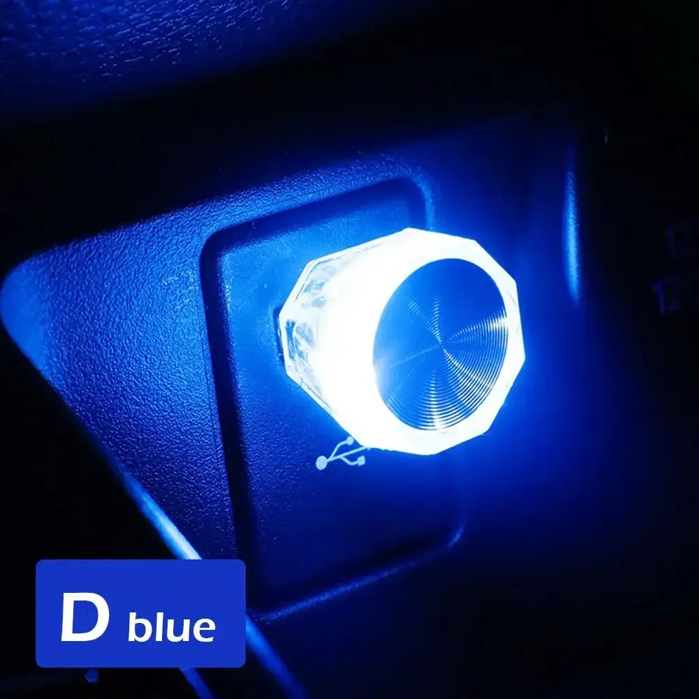 

Автомобильная прикуриватель Φ LED Mini красочная подсветка-Бесплатный внутренний светильник аксессуары