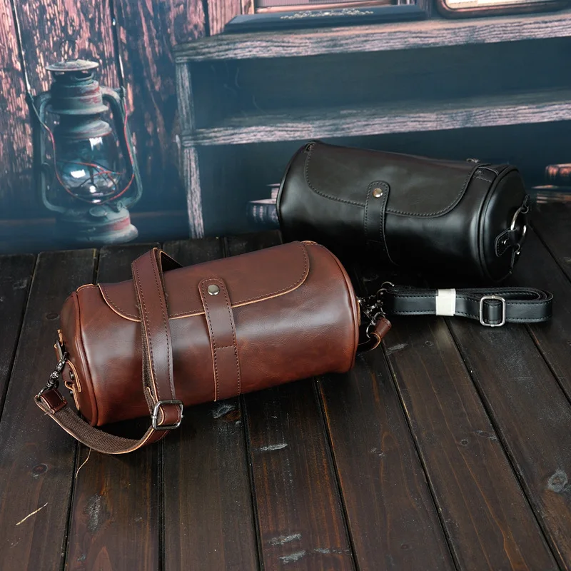 

Сумка-мессенджер Мужская через плечо, модный винтажный саквояж на плечо, мешок на ремне