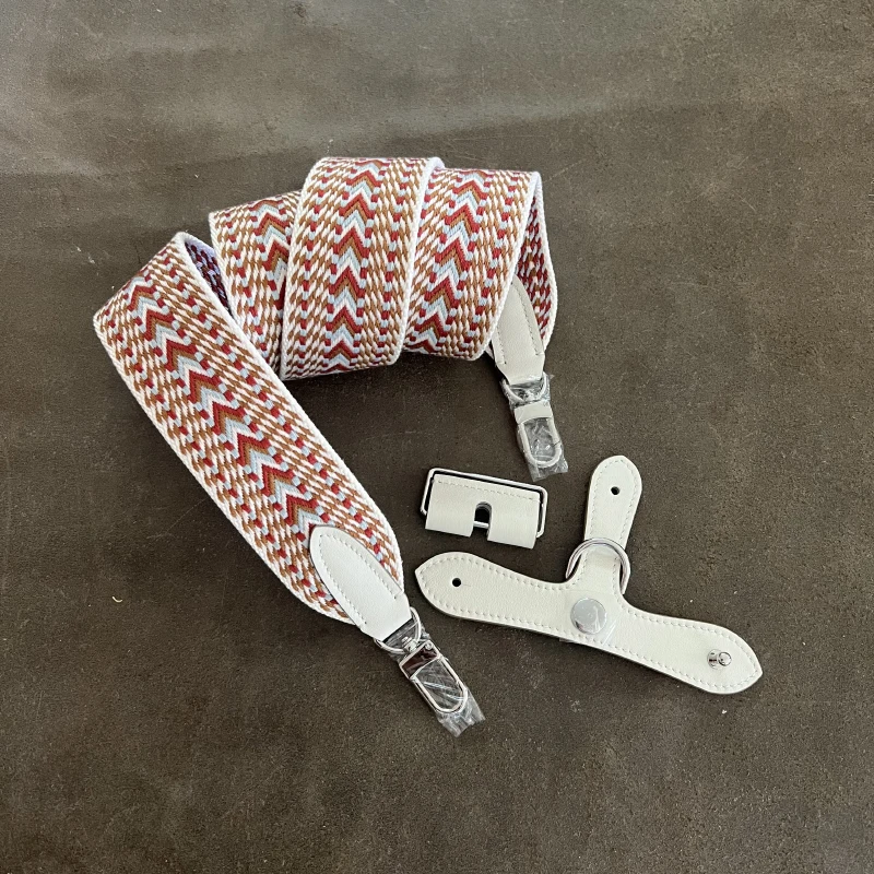 H Bag Lunch Box Bag Transformation Shoulder Strap Canvas Bag Messenger Shoulder Bag Strap Pendant Single Purchase Accessories