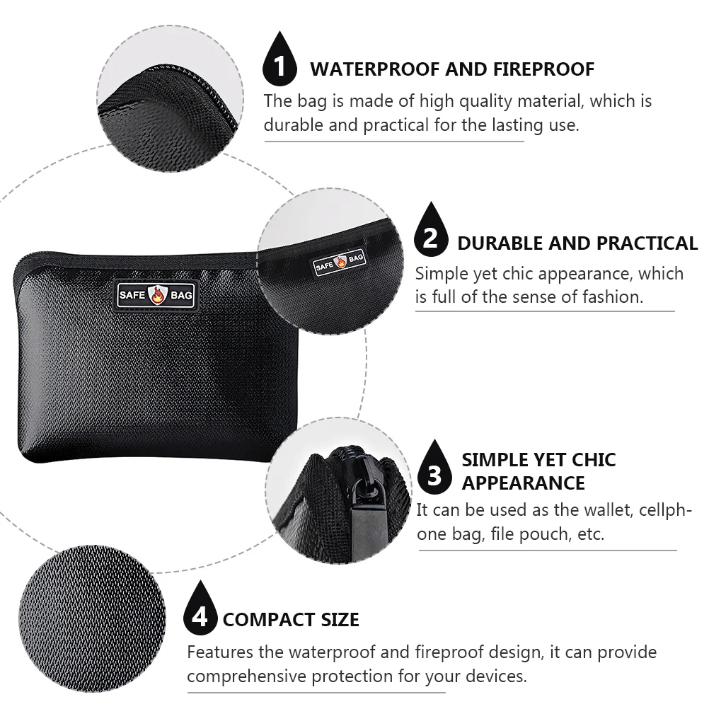 Рисунок 3 - Противопожарная сумка-кошелек с молнией