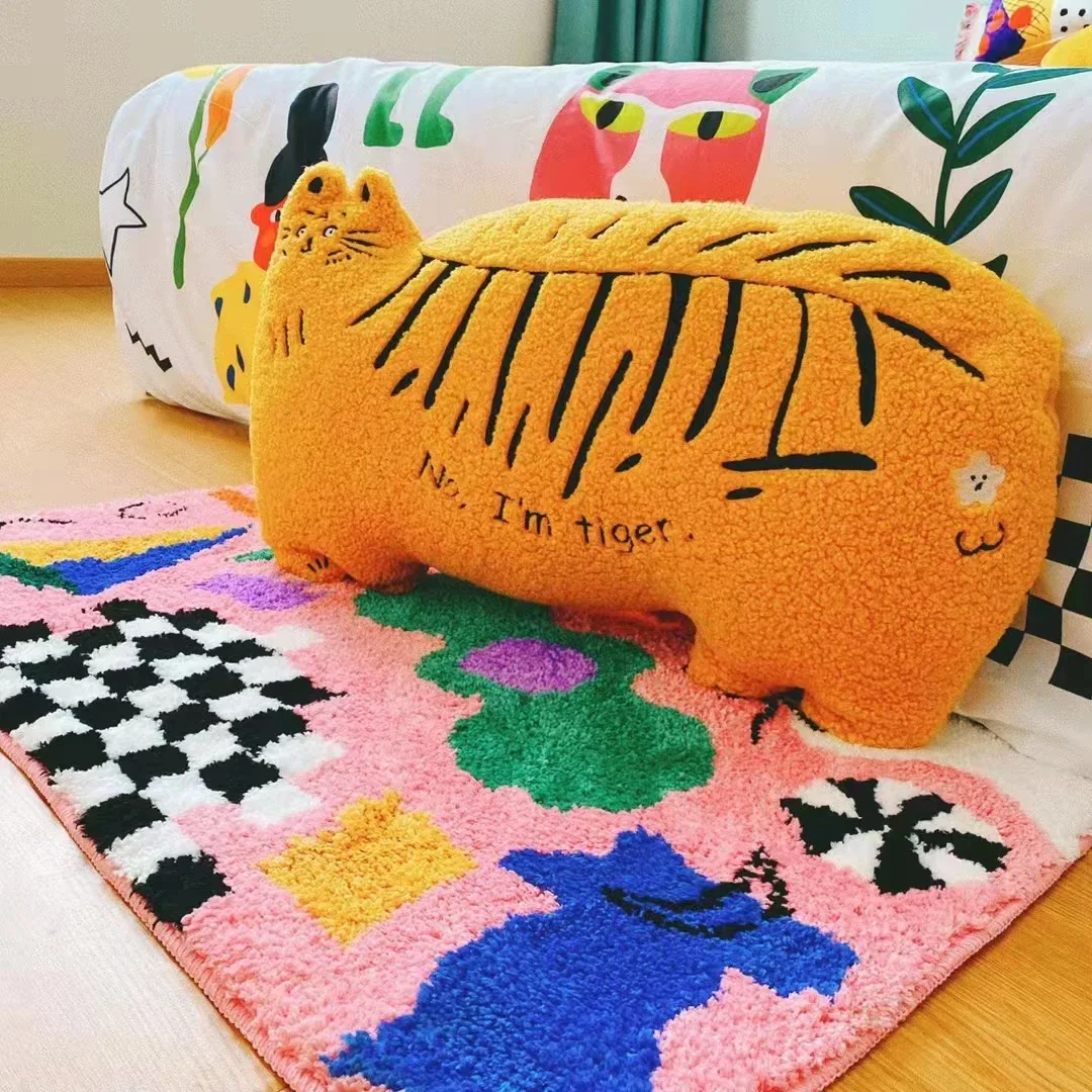 Мультяшный песочный пляжный коврик для шахматной доски сетчатый деревянный