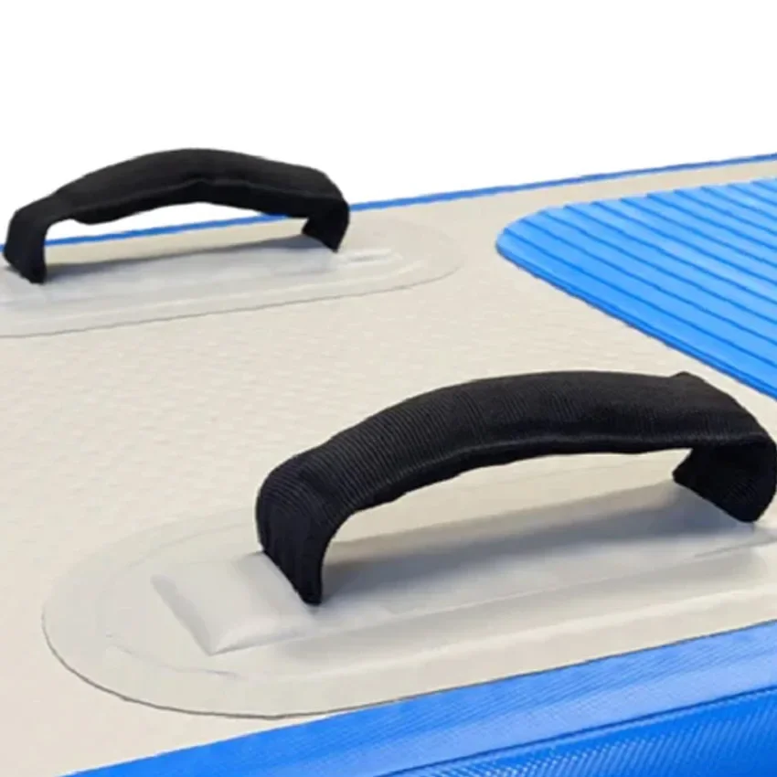 Outdoor Water Ski Play equipment Toboggan Bottom Inflatable Snow Sleds Air Slide Sledge Skiing With Handles
