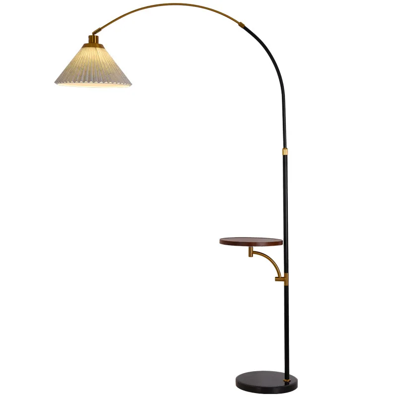 Современный Торшер Скандинавские Торшеры с круглым столом Арт-деко Лампа для